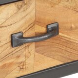  Konzolni stol 110 x 35 x 75 cm od masivnog bagremovog drva | shoptok.hr