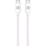 Celly kabel USB-C na USB-C, roza | shoptok.hr