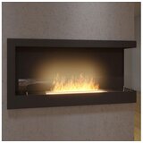  InFire - Ugaoni BIO kamin 45x90 cm 3kW crna | Eponuda.com