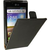  Preklopni etui / ovitek / zaščita za LG Optimus L7 P700 - črni | Shoptok.si