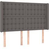  box spring s madracem LED sivi 140x190cm od umjetne kože | shoptok.hr