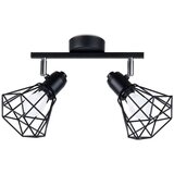  Stropna svetilka ARTEMIS 2 črna, (21348208) | Shoptok.si