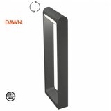 Dawn led svetiljka 0230-600 stubna 12W 3000K IP65 siva | ePonuda.com