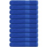 vidaXL Brisače 10 kos modra 100x200 cm 360 g/m² 100% bombaž Cene