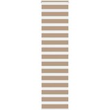 vidaXL Zebra zavesa peščeno rjava 55x200 cm širina blaga 50,9 cm poliester, (5000298143) Cene