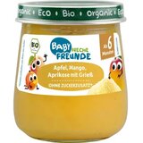 BIO otroška hrana - jabolko, mango in marelica z zdrobom | Shoptok.si