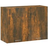 vidaXL viseći ormarić dimljeni hrast 80 x 31 x 60 cm konstruirano drvo Cijene