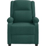  fotelja s krilnim naslonom tamnozelena od tkanine | shoptok.hr