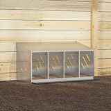  Kutija za gniježđenje za piliće s 4 odjeljka metala | shoptok.hr