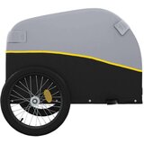  Teretna prikolica za bicikl crno-žuta 45 kg željezna | shoptok.hr