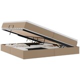 vidaXL Postelja z dodatnim prostorom za shranjevanje in vzmetnico, (5000101187) | Shoptok.si