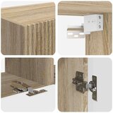  Set omare za televizijo na steni 4 pcs Sonoma hrast, (5000132451) | Shoptok.si