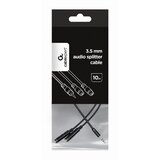 Gembird CCA-415-0.1M 3.5mm stereo plug to 2X3.5mm stereo socket 10cm audio splitter kabl | Eponuda.com