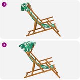  Ležaljka 4 pcs 3 Pozicija Čvrsto drvo eukaliptusa Uzorak lista | shoptok.hr