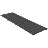  Jastuk za ležaljku prošarani antracit 200x50x4 cm od tkanine | shoptok.hr