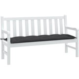 vidaXL Jastuk za vrtnu klupu prošarano antracit 150x50x7 cm od tkanine Cijene