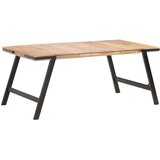  Blagovaonski stol 180 x 90 x 76 cm od masivnog drva manga | shoptok.hr