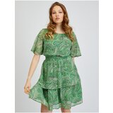 Orsay Green Ladies Patterned Dress - Women Cijene