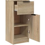  Komoda boja hrasta sonome 30 x 30 x 70 cm konstruirano drvo | shoptok.hr