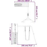 Vanjski Zunanje igralo trdna borovina, (20795180) | Shoptok.si