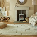 Flair Rugs Bež ročno tkana volnena preproga 300x400 cm Checkerboard – | Shoptok.si