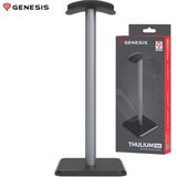 Genesis stojalo za slušalke Thulium 100, protizdrsna podlaga, kovina, 245x100x100mm, sivo (Gun Metal) | Shoptok.si