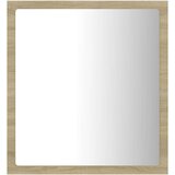 vidaXL lED kupaonsko ogledalo boja hrasta sonome 40 x 8,5 x 37 cm drvo | shoptok.hr
