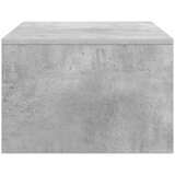  Stol za zid Betonski sivi 80 x 45 x 30 cm Konstruirano drvo | shoptok.hr