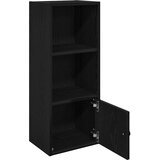  Regal za knjige crni hrasta 31x24x77 cm od konstruiranog drva | Eponuda.com