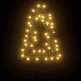 vidaXL Božična svetlobna dekoracija s konicami 3 kos drevo 50 LED 30cm | Shoptok.si