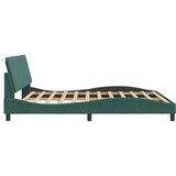  Posteljni okvir z vzglavjem temno zelen 180x200 cm žamet, (21081754) | Shoptok.si