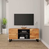 TV ormarić 105 x 33 x 46 cm od masivnog bagremovog drva - 1 Masivno bagremovo drvo Cijene