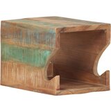 vidaXL Zidni stalak za bicikl 35 x 25 x 25 cm masivno obnovljeno drvo Cijene