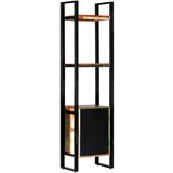 Police za knjige od masivnog obnovljenog drva 45 x 30 x 171 cm | shoptok.hr