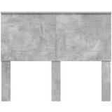 Uzglavlje s uzglavljem Betonski sivi 135 cm Konstruirano drvo | shoptok.hr