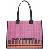Karl Lagerfeld Nakupovalne torbe - 231W3022 Rožnata Cene