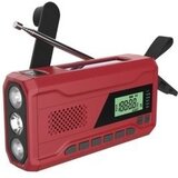  Retoo ER1283 prijenosni radio s dinamo ručicom, solarnim panelom, LED svjetiljkom i powerbankom | shoptok.hr