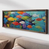WALLXPERT LAC105-120 Multicolor Decorative Framed MDF Painting | Eponuda.com