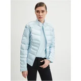 Guess Light blue womens double-sided quilted jacket Janis - Ladies