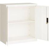 Ormarić za spise bijeli 79 x 40 x 90 cm čelični | shoptok.hr