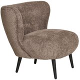 House Nordic Rjav fotelj iz tkanine bouclé Covelo – | Shoptok.si