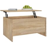  Stolić za kavu boja hrasta 80x55,5x41,5 cm konstruirano drvo | shoptok.hr