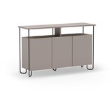 Marckeric Siva/bež niska komoda 130x80 cm Dilly – | shoptok.hr