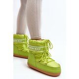 Boto Women's tied snow boots in olive green Soia | shoptok.hr