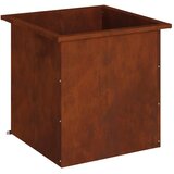  Vrtna posuda za sadnju s LED svjetlom Rđa 50 x 50 x 48 cm - Otporni čelik 50 x 50 x 48 cm 1 | shoptok.hr