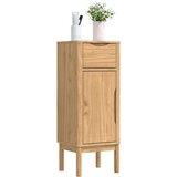 Kupaonski ormar Vosak smeđa 35 x 30 x 85 cm Čvrsto borovo drvo | shoptok.hr