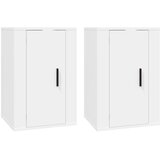  Zidni TV ormarići 2 kom bijeli 40x34,5x60 cm | shoptok.hr