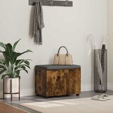  Klupa za hodnik s jastukom Dimljeni Hrast 60 x 38 x 46 cm | Eponuda.com