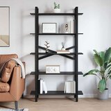  Polica Crni hrast 100 x 33 5 x 178 cm Konstruirano drvo | shoptok.hr