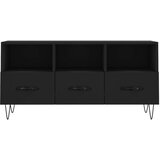 TV ormarić crni 102 x 36 x 50 cm od konstruiranog drva | shoptok.hr